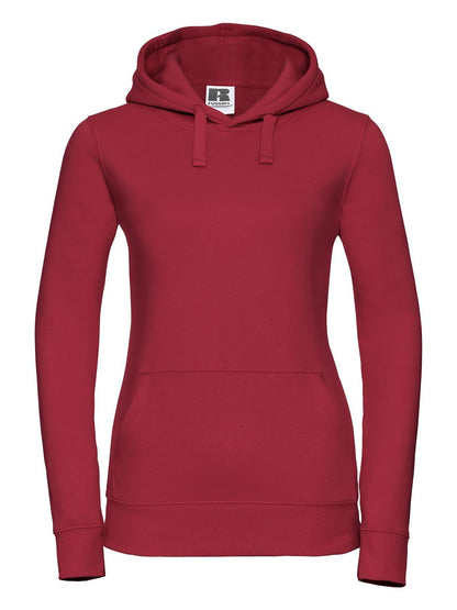 Ladies' Authentic Hooded Sweat Russell Classic Red
