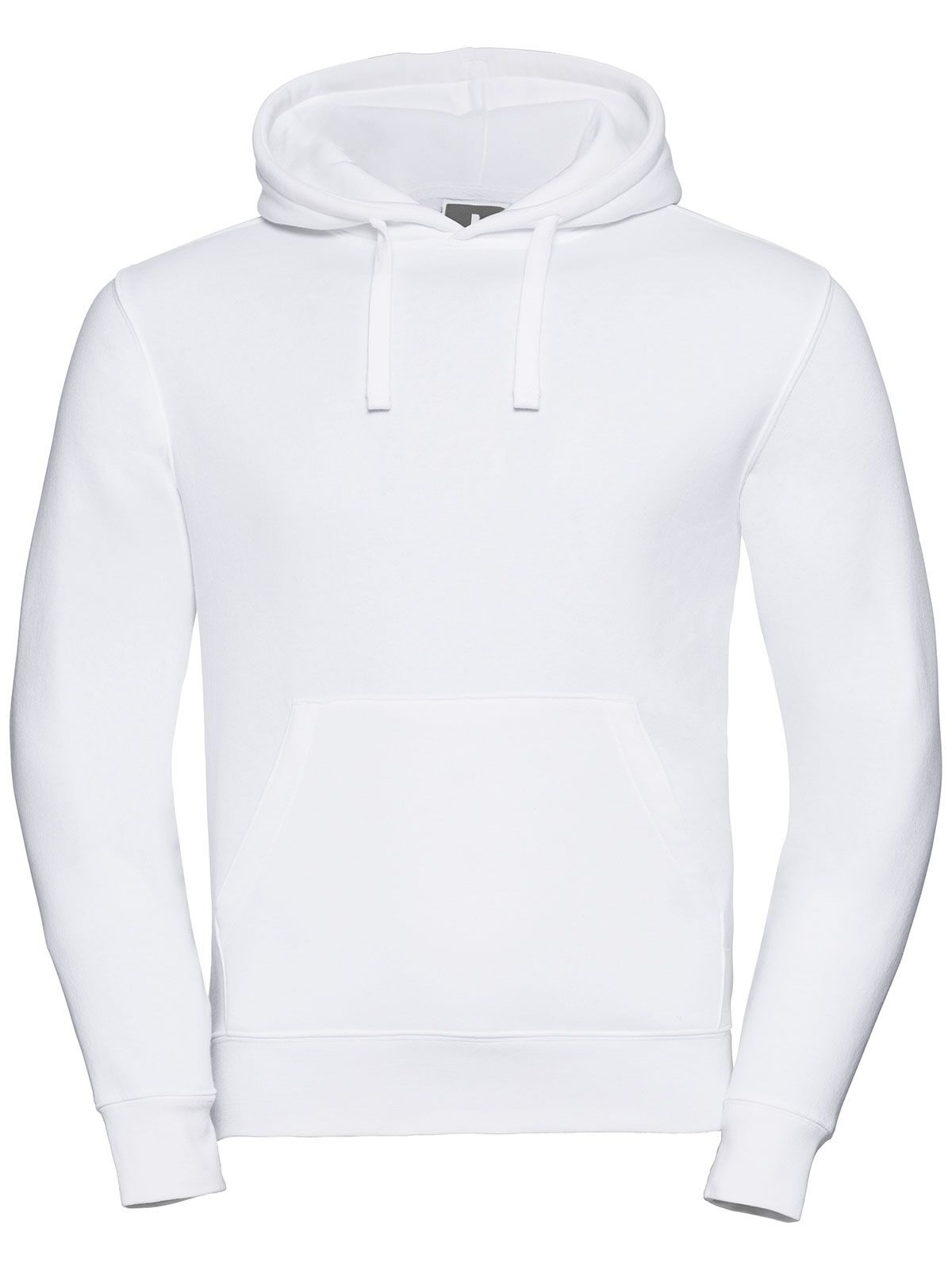 Men's Authentic Hooded Sweat Russell White