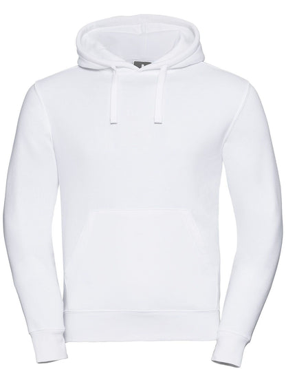 Men's Authentic Hooded Sweat Russell White