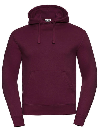 Men's Authentic Hooded Sweat Russell Burgundy