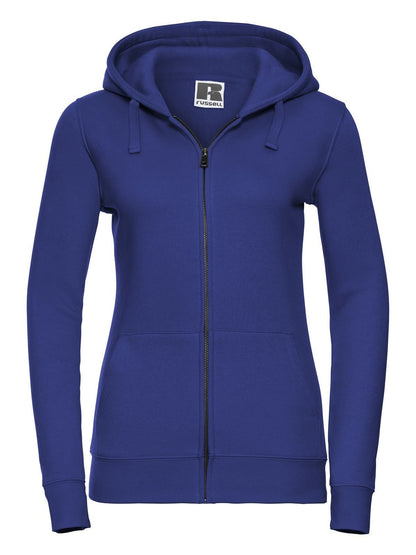 Ladies' Authentic Zipped Hood Russell Bright Royal
