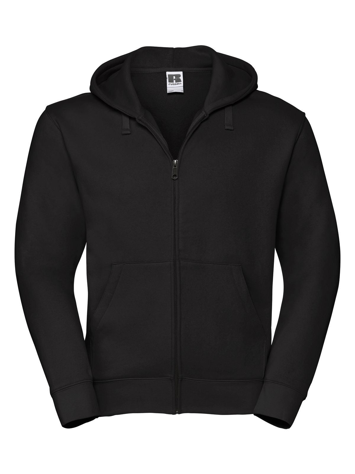 Men's Authentic Zipped Hood Russell Black