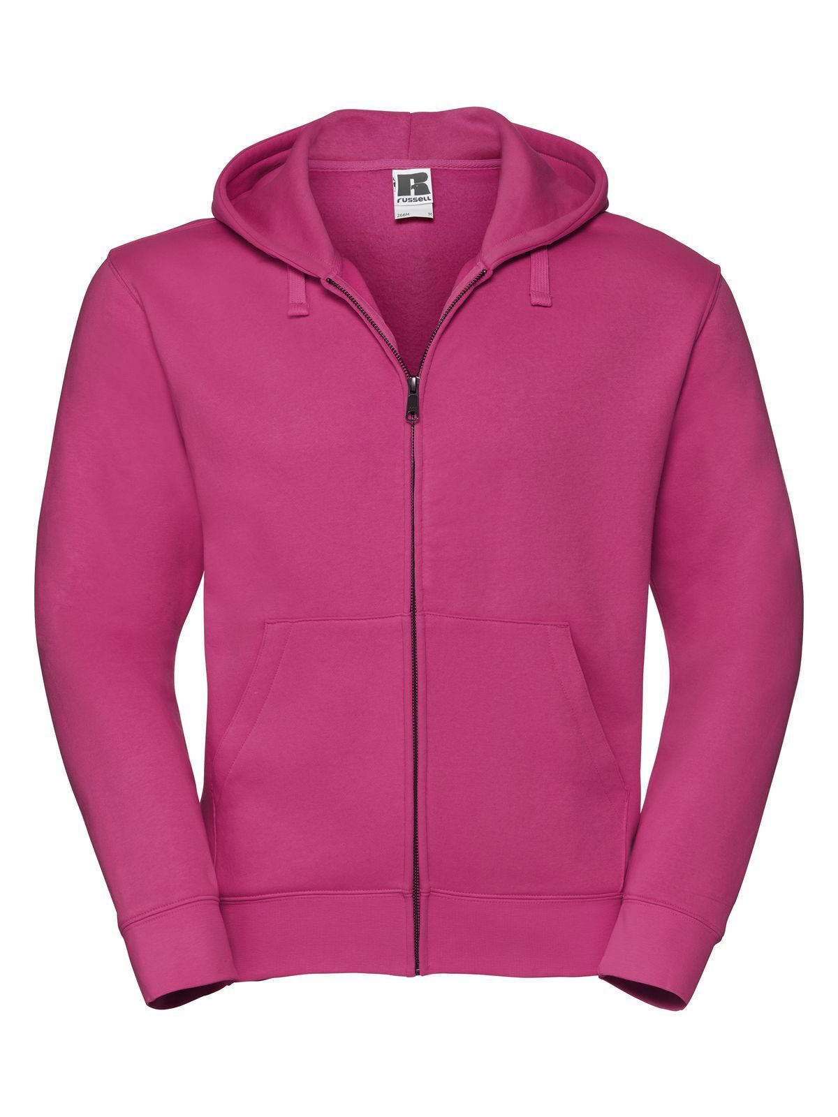Men's Authentic Zipped Hood Russell Fuchsia