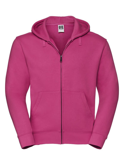 Men's Authentic Zipped Hood Russell Fuchsia