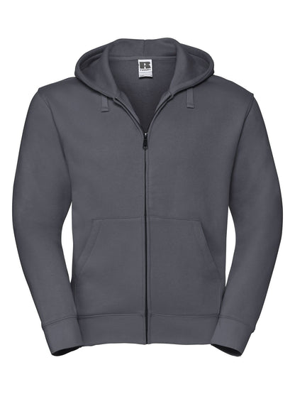 Men's Authentic Zipped Hood Russell Convoy Grey
