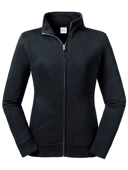 Ladies' Authentic Sweat Jacket Russell Black