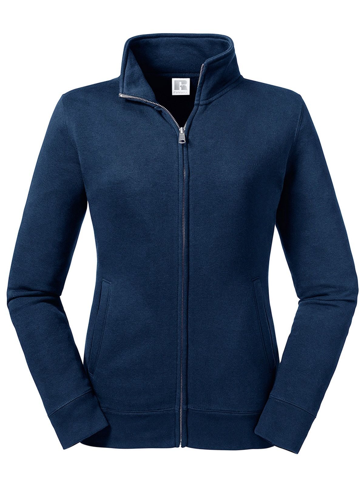 Ladies' Authentic Sweat Jacket Russell French Navy