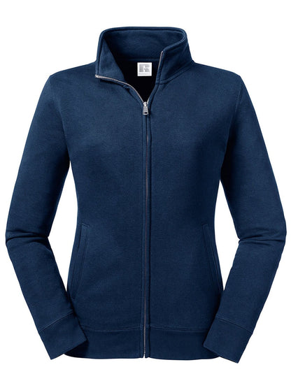 Ladies' Authentic Sweat Jacket Russell French Navy