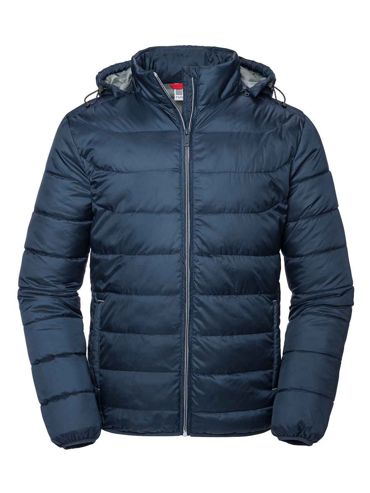 Men's Hooded Nano Jacket Russell French Navy