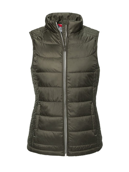 Ladie's Nano Bodywarmer Russell Dark Olive