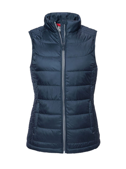 Ladie's Nano Bodywarmer Russell French Navy