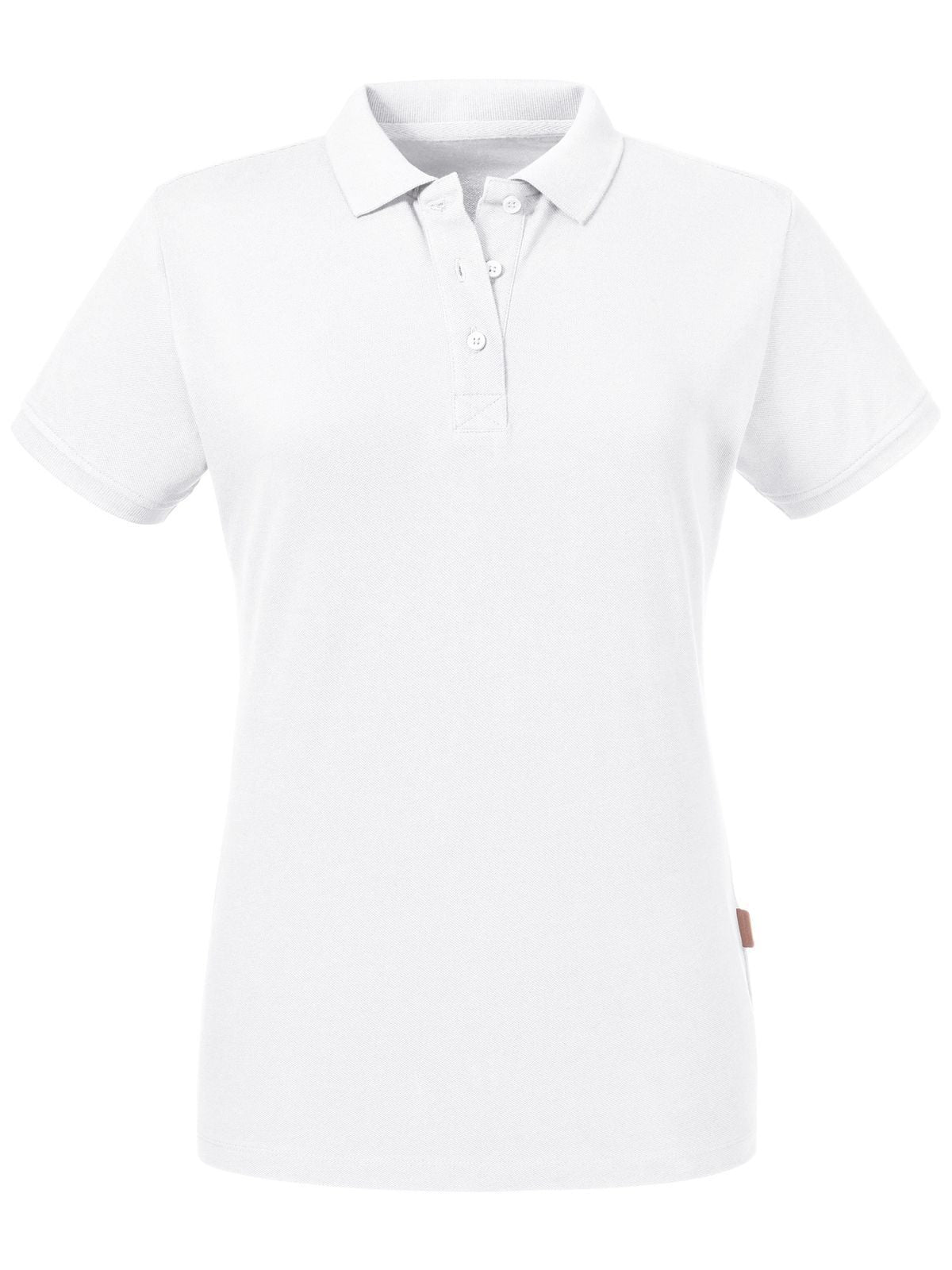 Ladies' Pure Organic Polo Russell White