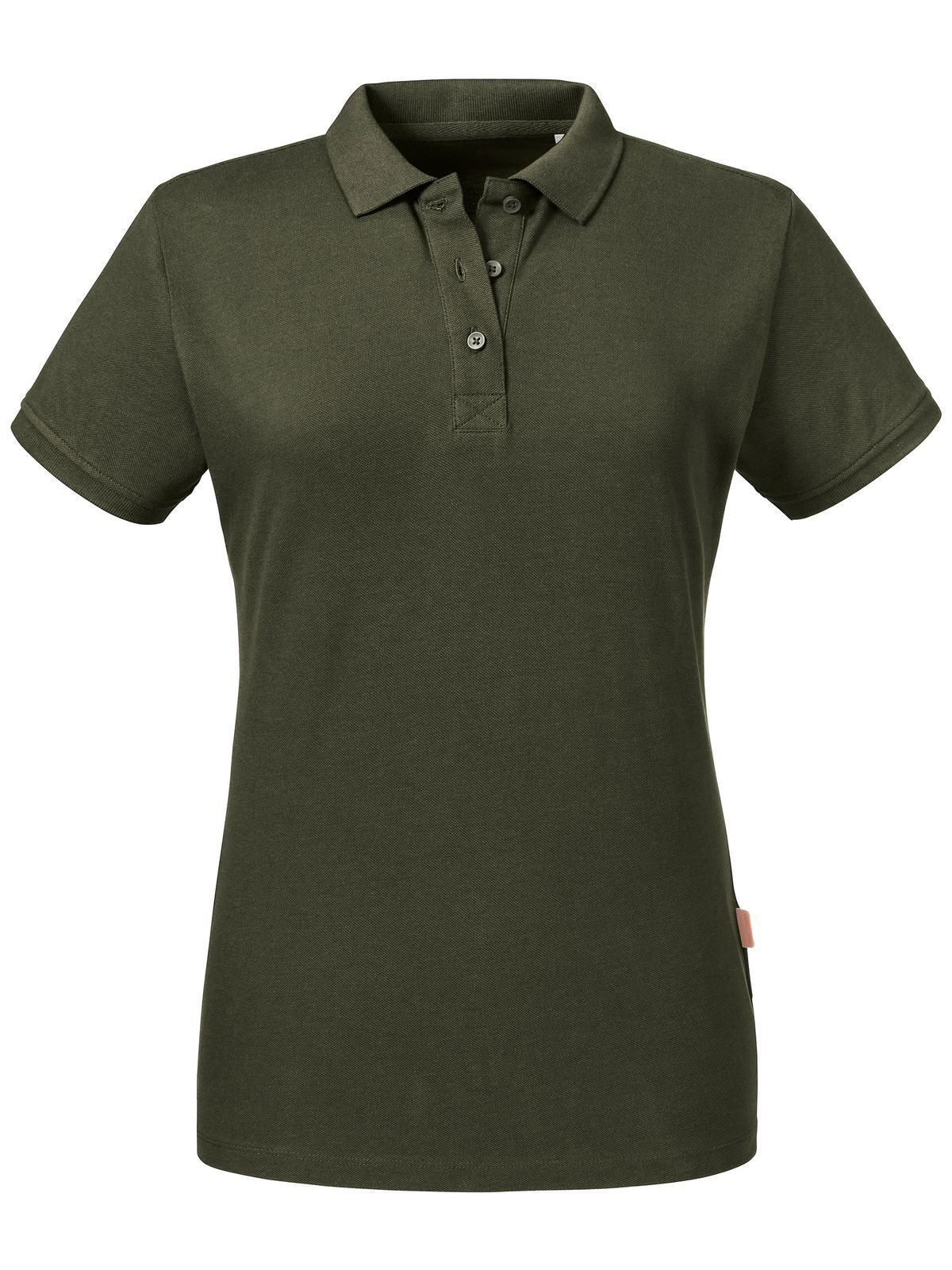 Ladies' Pure Organic Polo Russell Dark Olive