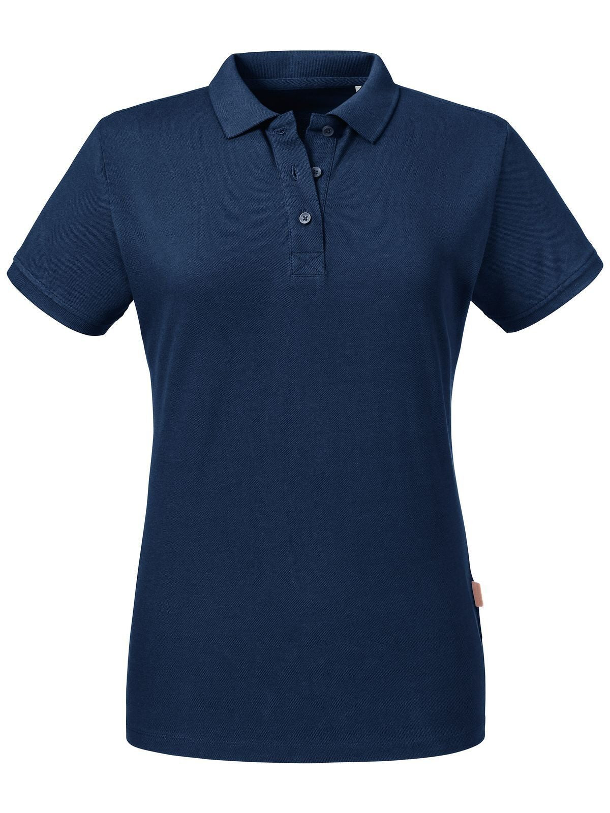 Ladies' Pure Organic Polo Russell French Navy
