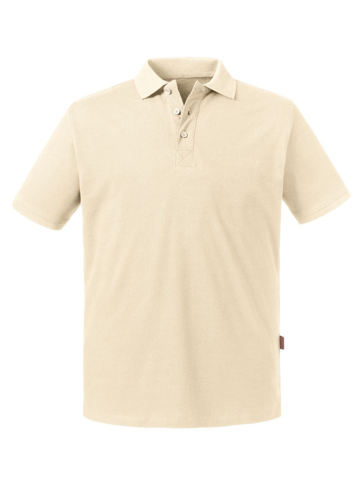 Men's Pure Organic Polo Russell Natural