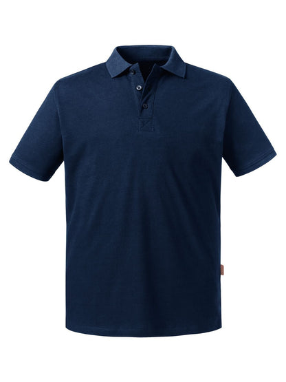 Men's Pure Organic Polo Russell French Navy