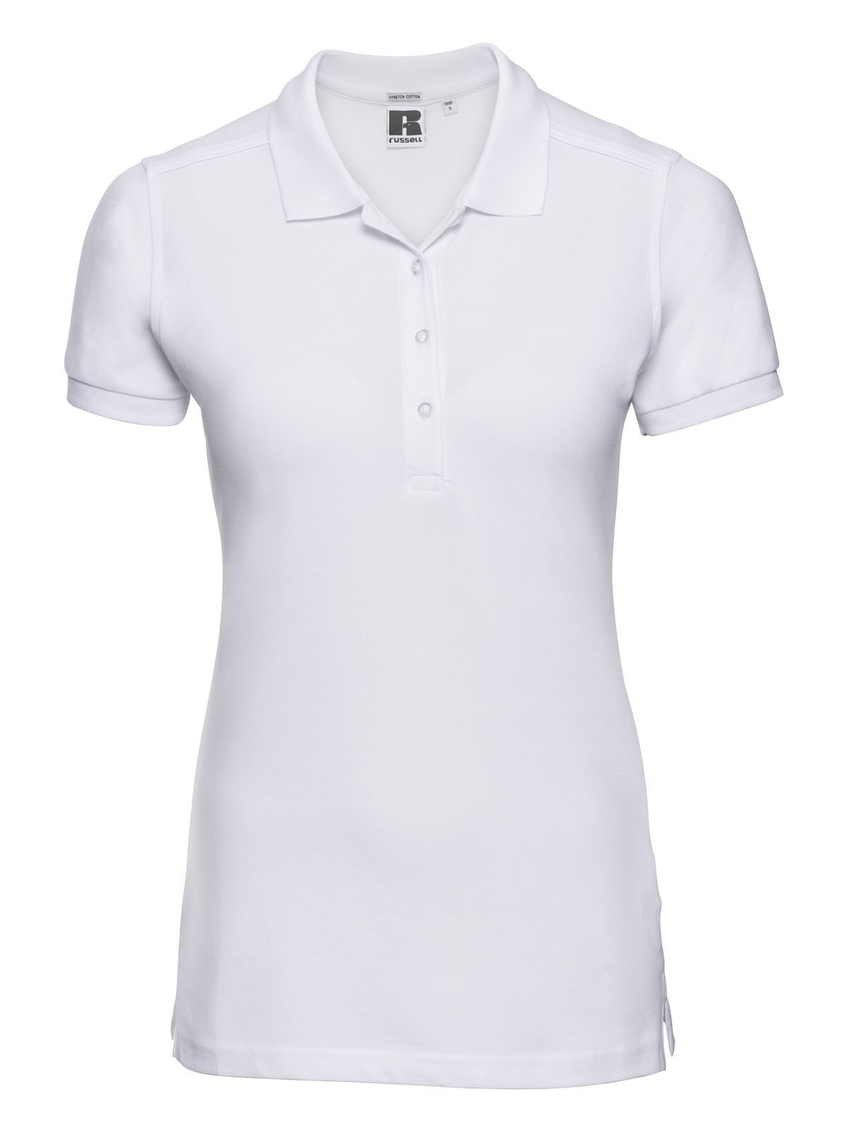 Ladies' Stretch Polo Russell White
