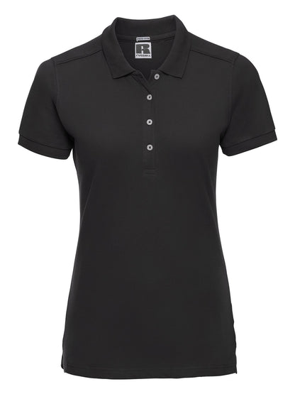 Ladies' Stretch Polo Russell Black