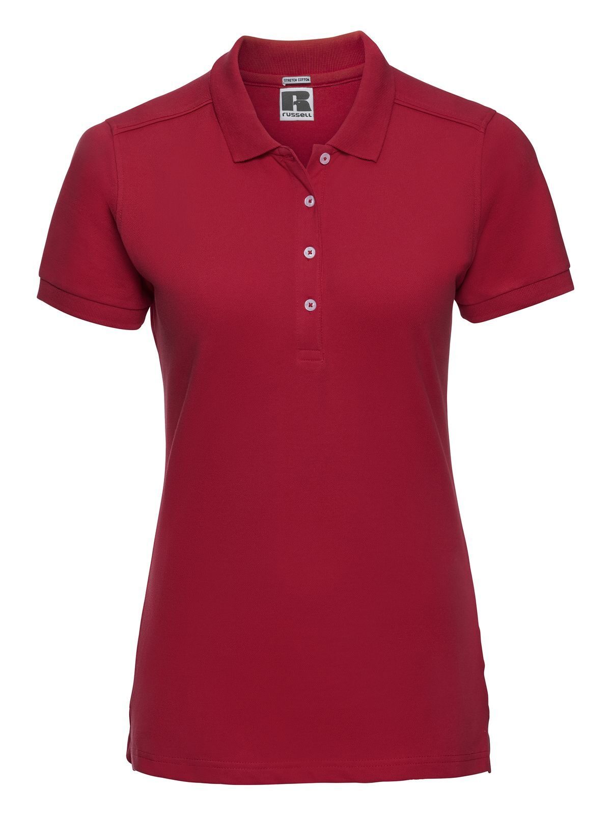 Ladies' Stretch Polo Russell Classic Red