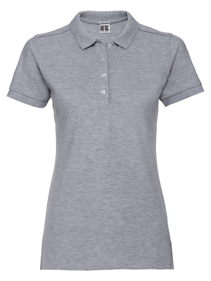 Ladies' Stretch Polo Russell Light Oxford