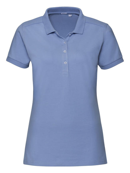 Ladies' Stretch Polo Russell Sky