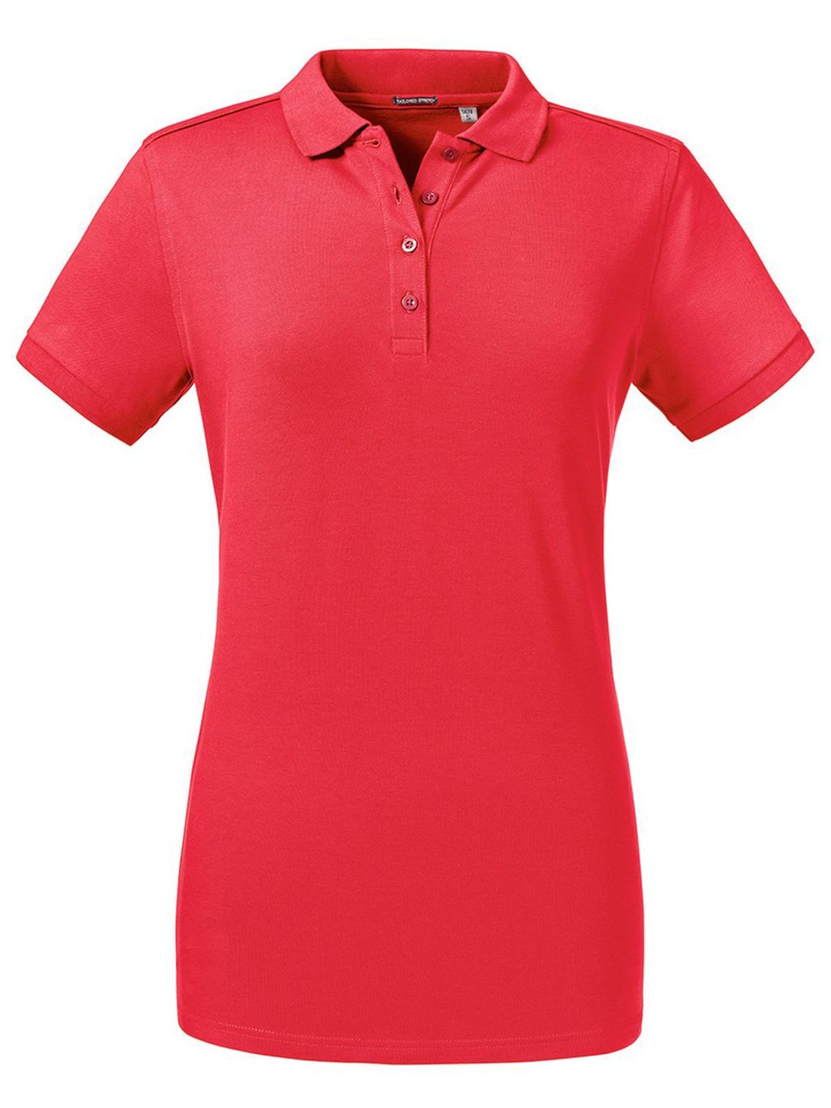 Ladies' Tailored Stretch Polo Russell Classic Red