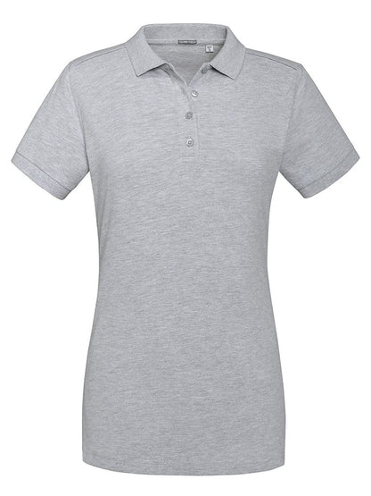 Ladies' Tailored Stretch Polo Russell Light Oxford