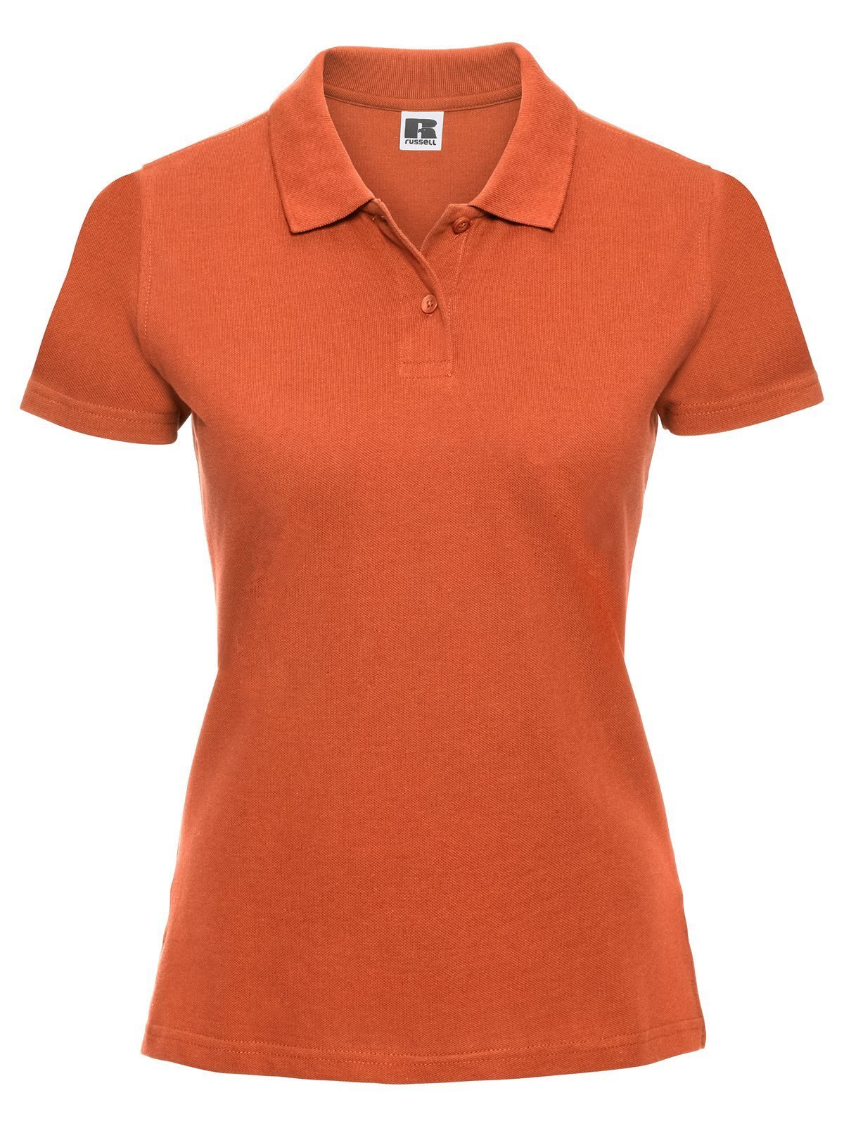 Ladies' Classic Cotton Polo Russell Orange