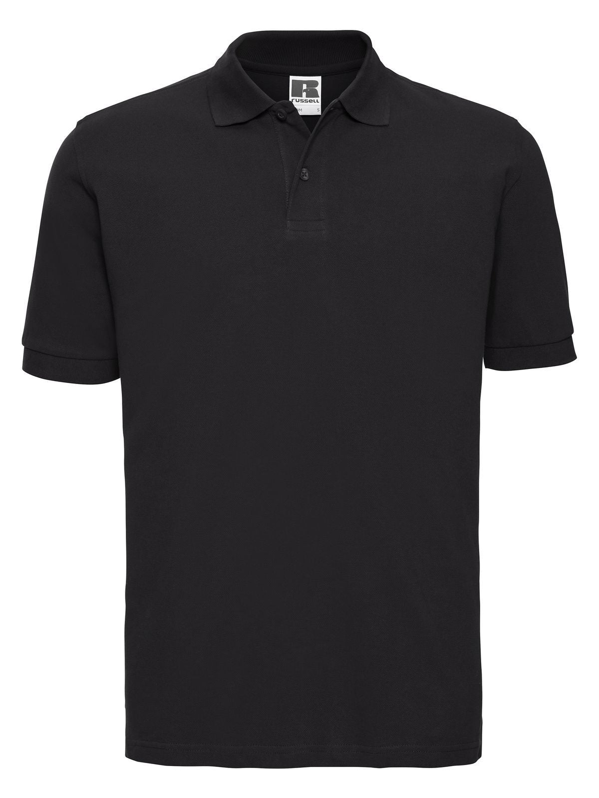 Men's Classic Cotton Polo Russell Black