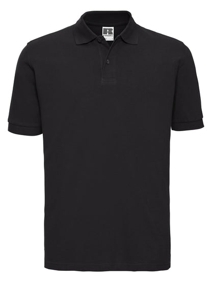 Men's Classic Cotton Polo Russell Black