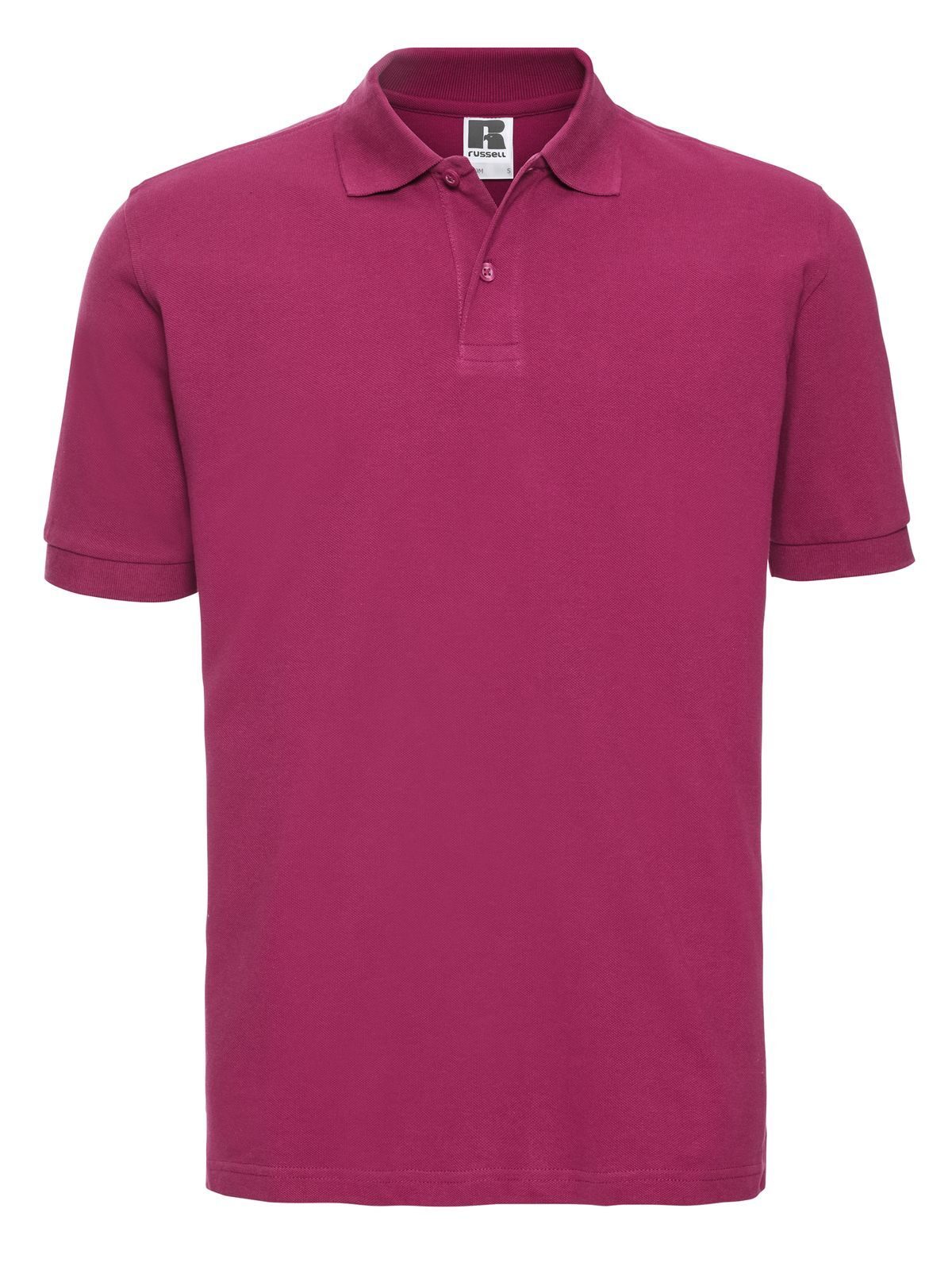 Men's Classic Cotton Polo Russell Fuchsia