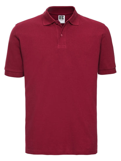 Men's Classic Cotton Polo Russell Classic Red