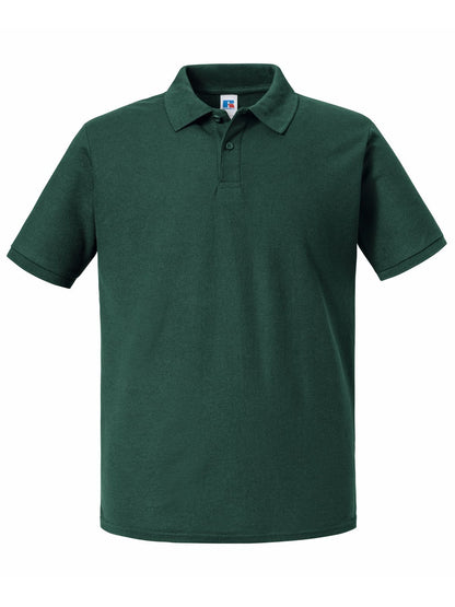 Authentic Eco Polo Russell Bottle Green