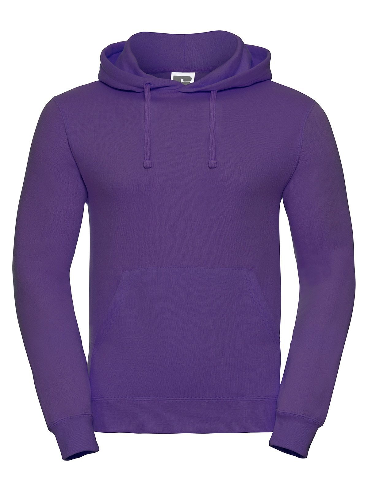 Adults' Hooded Sweatshirt Russell Purple