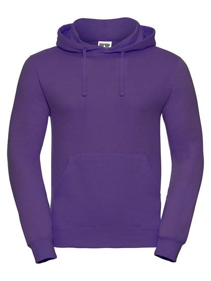 Adults' Hooded Sweatshirt Russell Purple