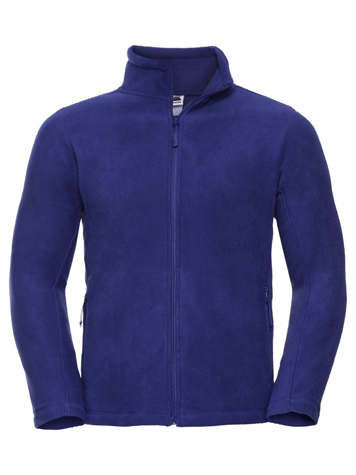 Men's Full Zip Outdoor Fleece Russell Bright Royal