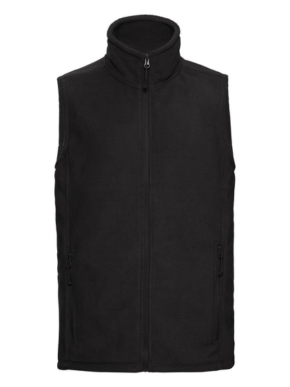 Men's Outdoor Fleece Gilet Russell Black