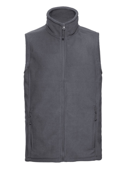 Men's Outdoor Fleece Gilet Russell Convoy Grey