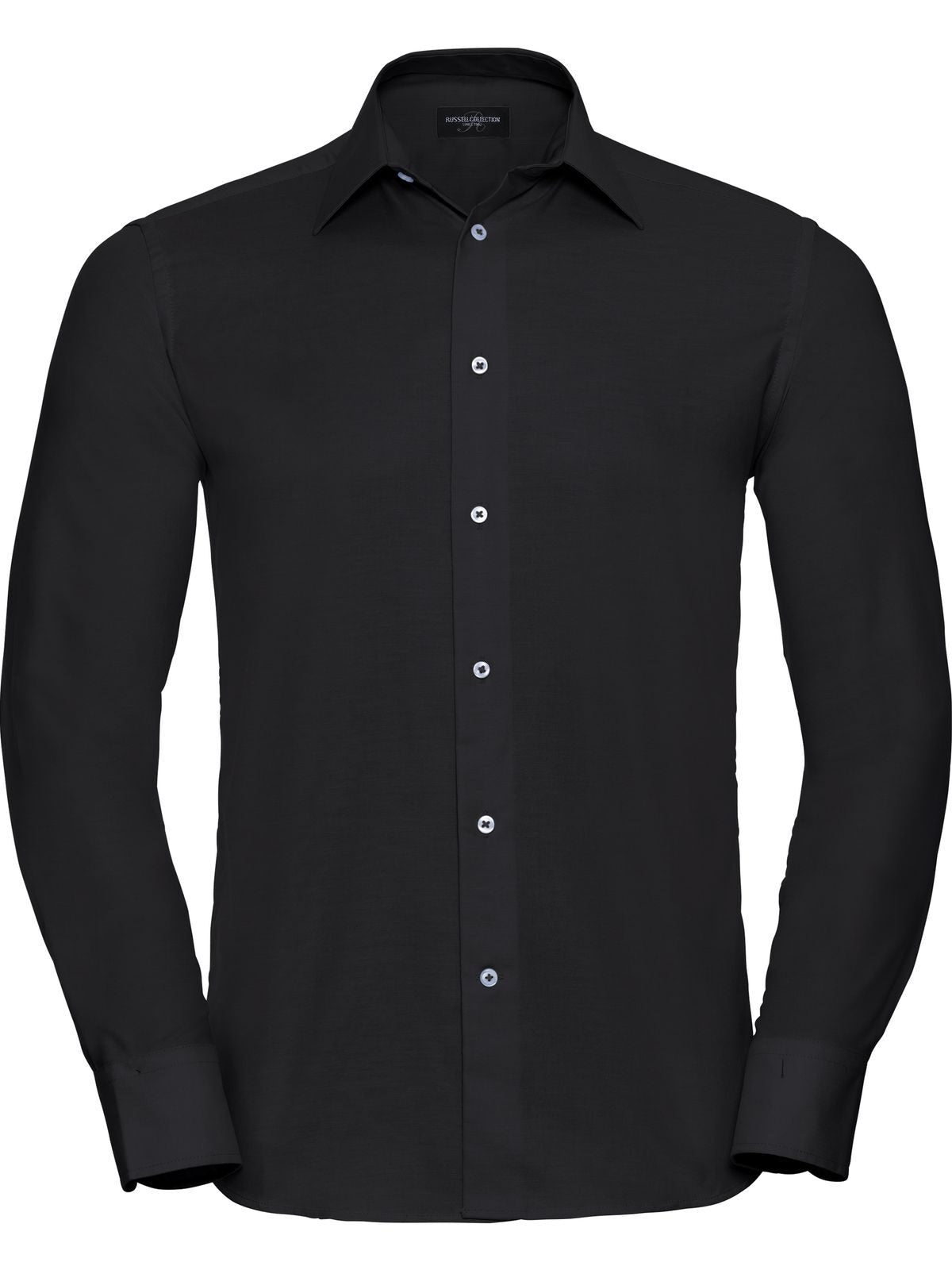 Men's LSL Tailored Oxford Shirt Russell Black