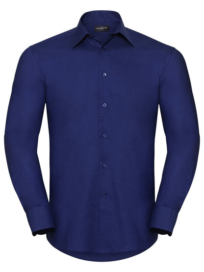 Men's LSL Tailored Oxford Shirt Russell Bright Royal