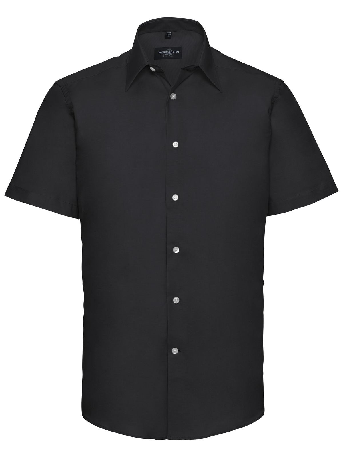 Men's SSL Tailored Oxford Shirt Russell Black