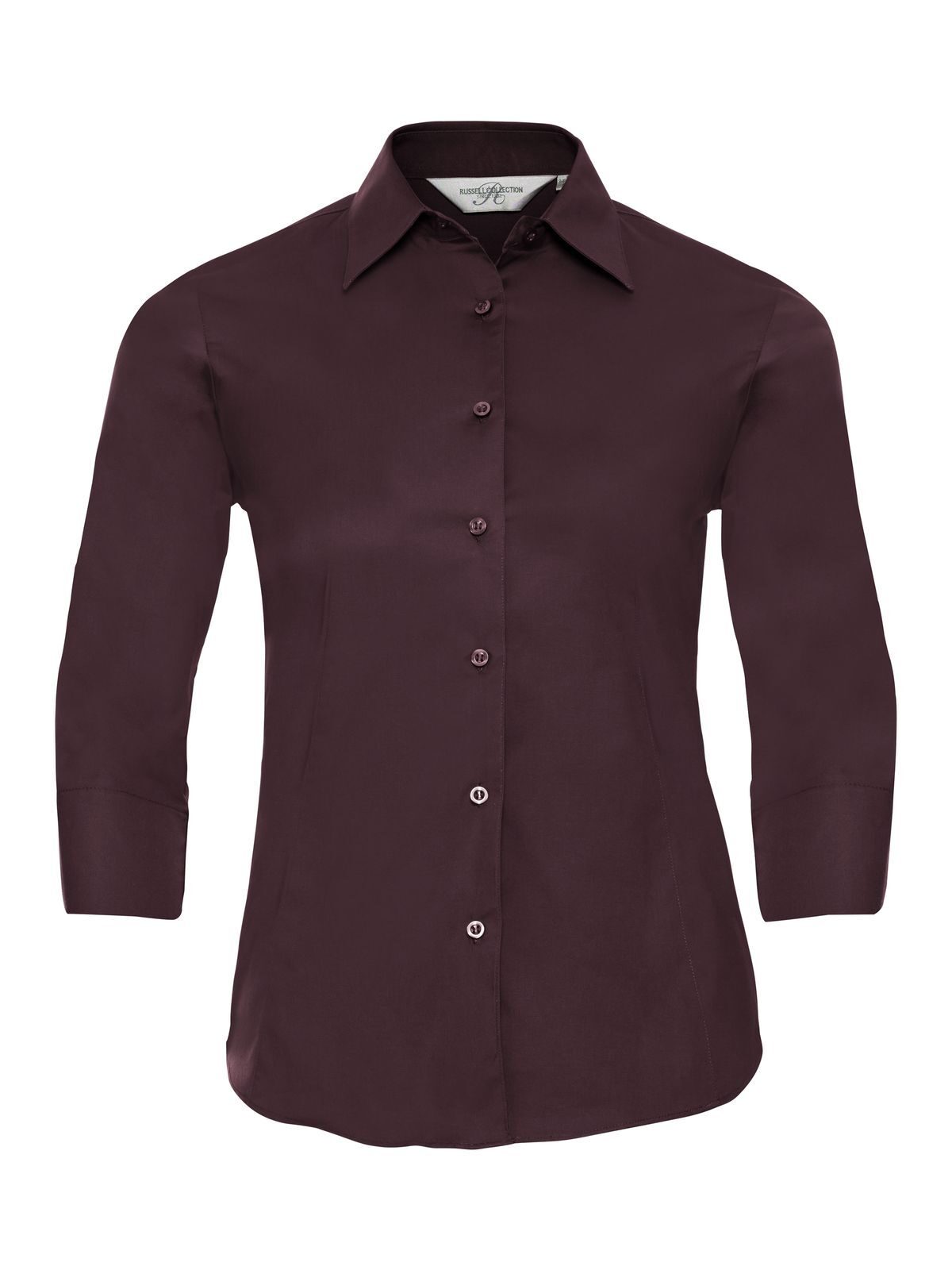 Ladies' 3/4 Sleeve Easy Care Fitted Shirt Russell Port