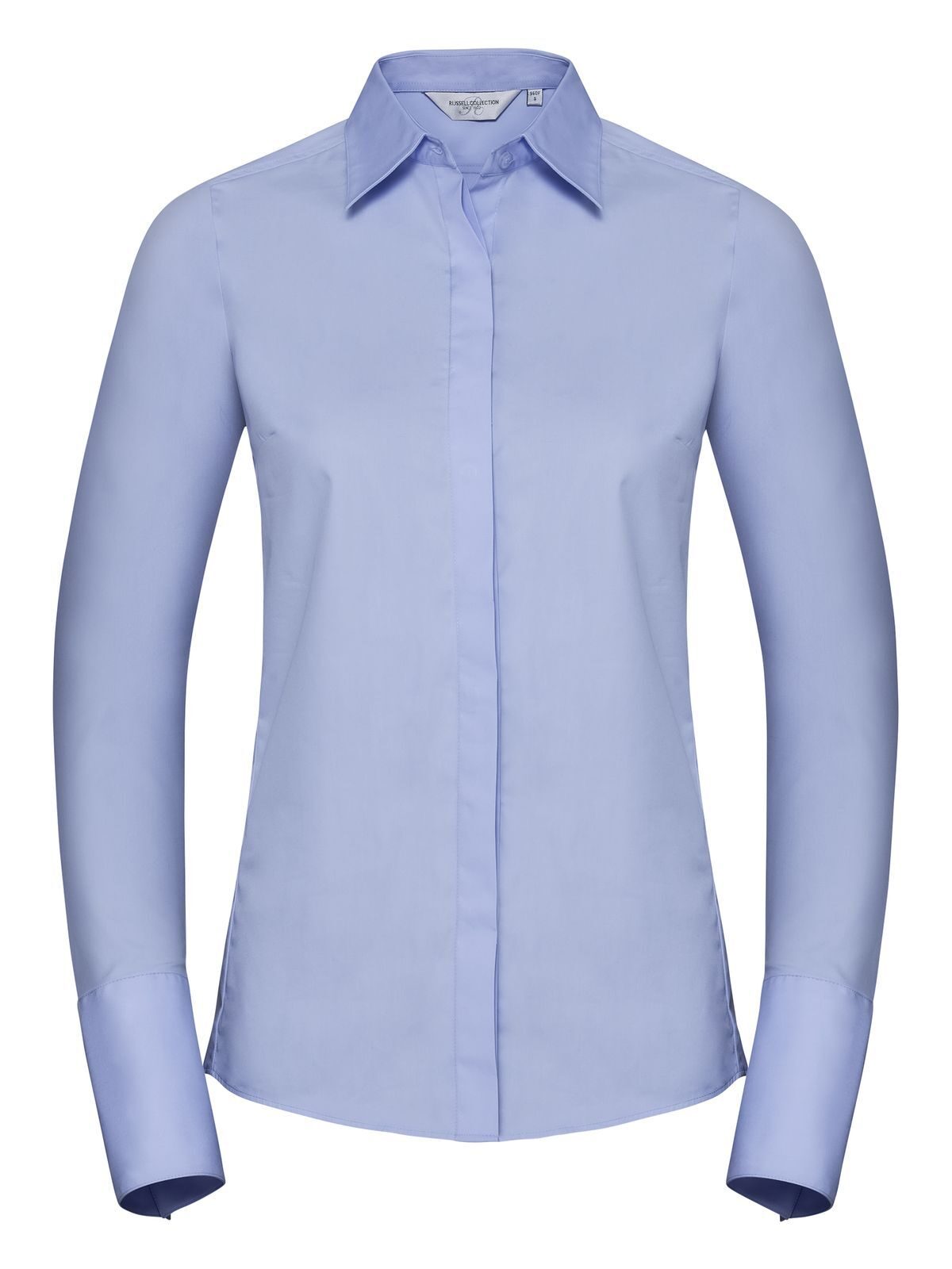 Ladies' Long Sleeve Ultimate Stretch Russell Bright Sky