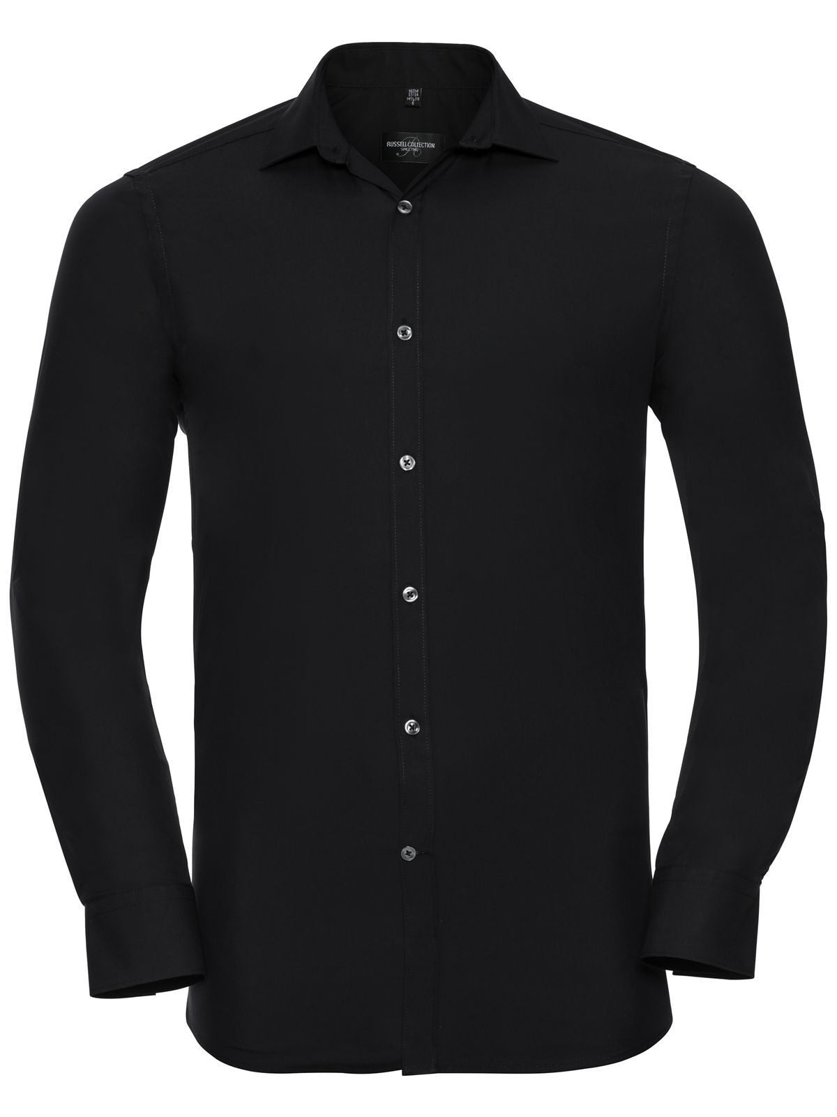 Men's Long Sleeve Ultimate Stretch Russell Black