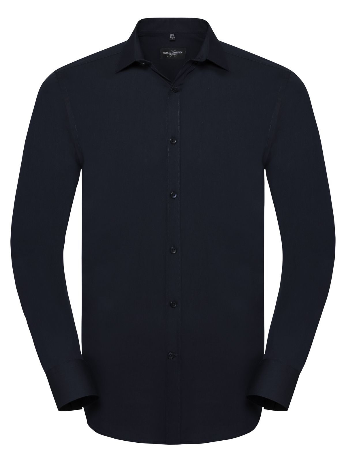 Men's Long Sleeve Ultimate Stretch Russell Bright Navy