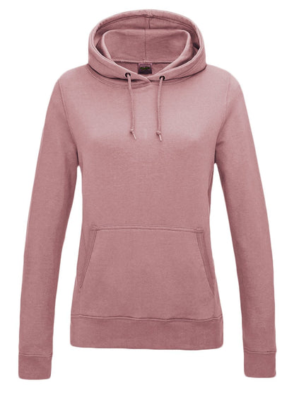 Girlie College Hoodie Just Hoods by AWDis Dusty Pink