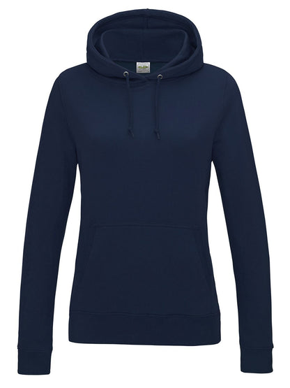 Girlie College Hoodie Just Hoods by AWDis New French Navy