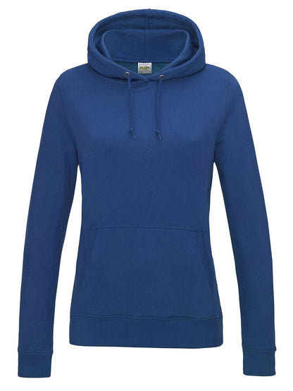 Girlie College Hoodie Just Hoods by AWDis Royal Blue