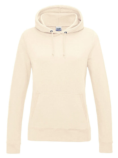 Girlie College Hoodie Just Hoods by AWDis Vanilla Milkshake