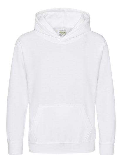 Kids Hoodie Just Hoods by AWDis Arctic White